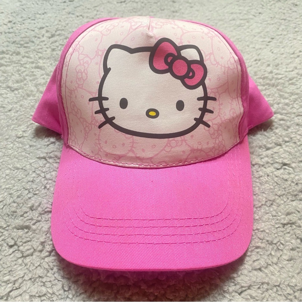 Woman’s /Girls Pink Hello Kitty Adjustable Cap